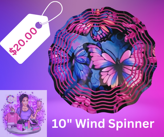 10" Butterfly Wind Spinner